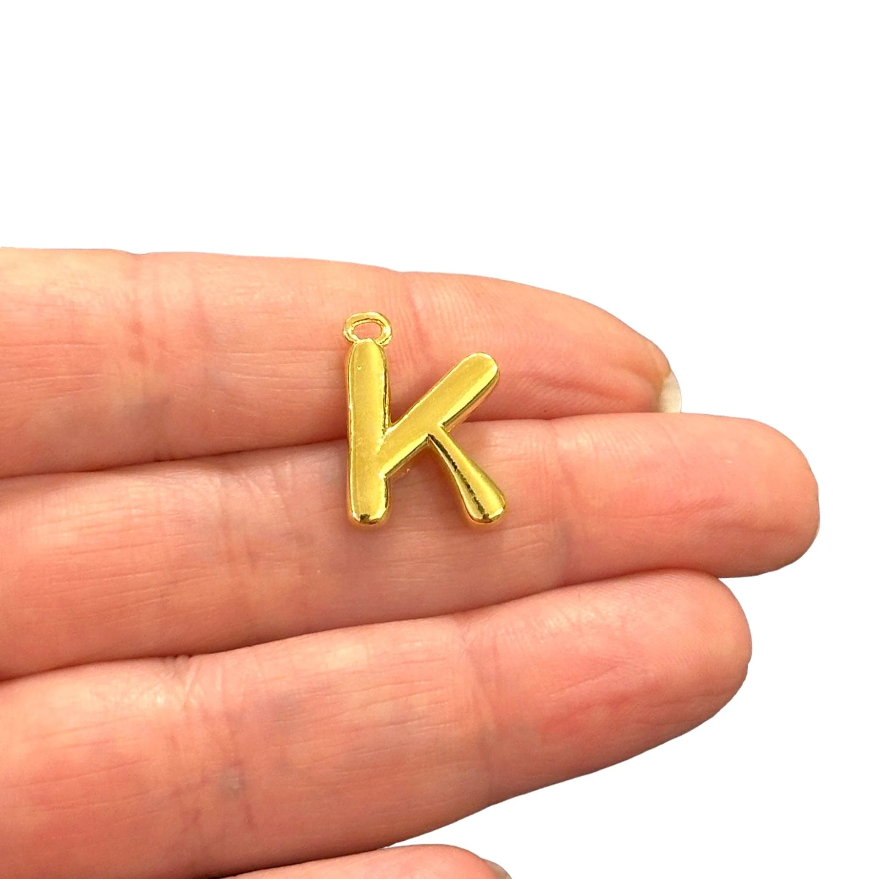 24Kt Gold Plated Balloon Letter Charm - Image 12