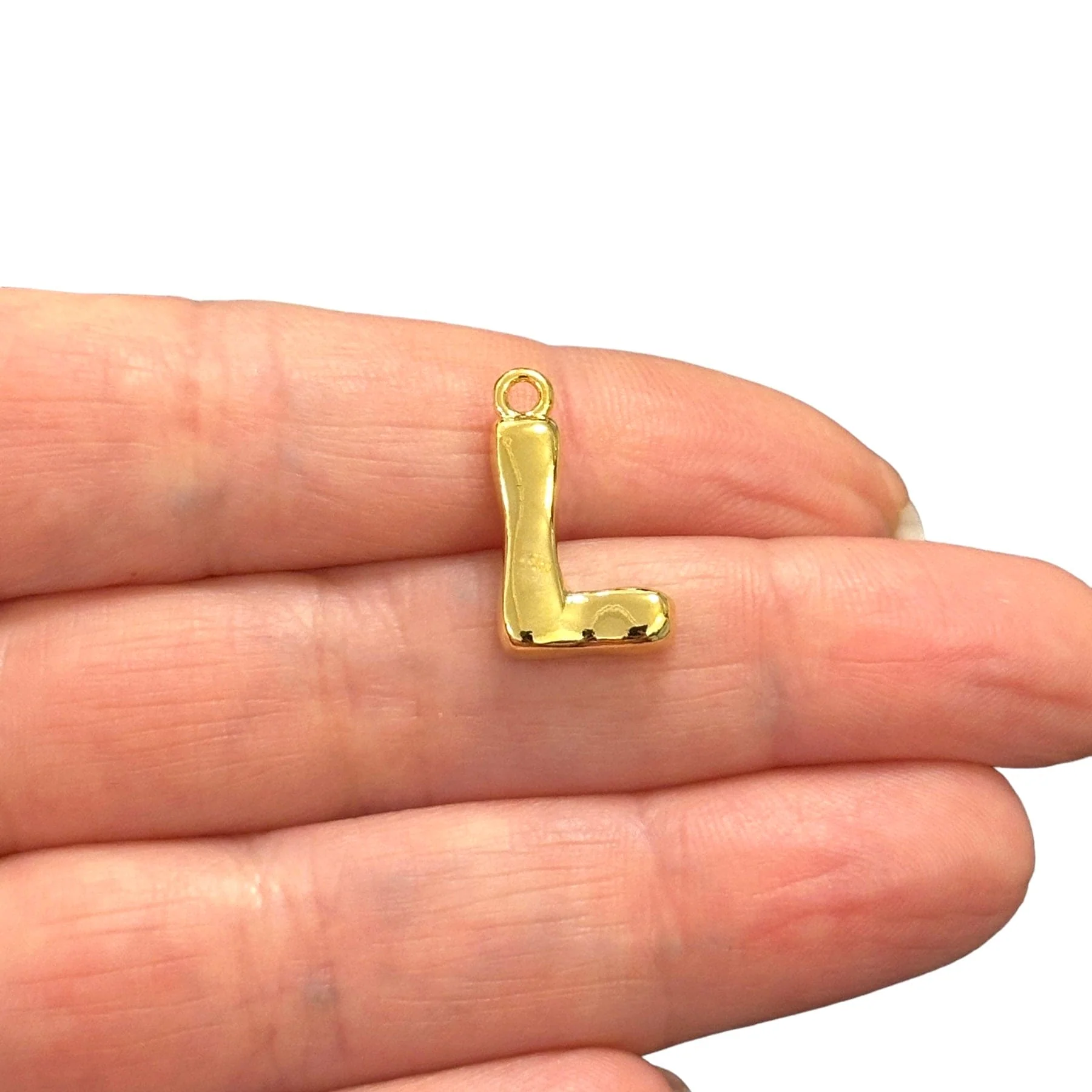 24Kt Gold Plated Balloon Letter Charm - Image 13