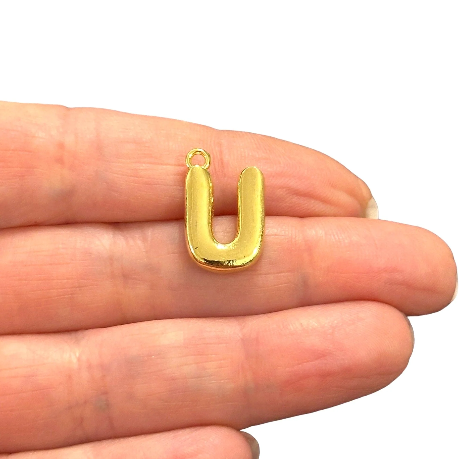 24Kt Gold Plated Balloon Letter Charm - Image 20