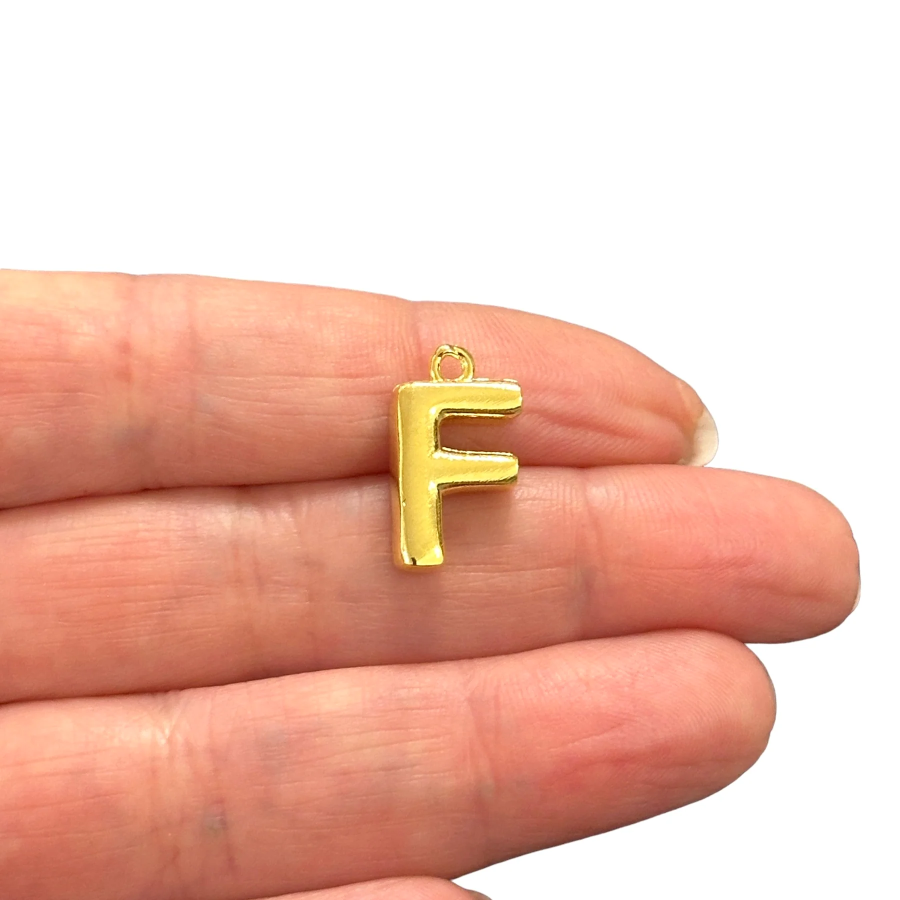 24Kt Gold Plated Balloon Letter Charm - Image 7