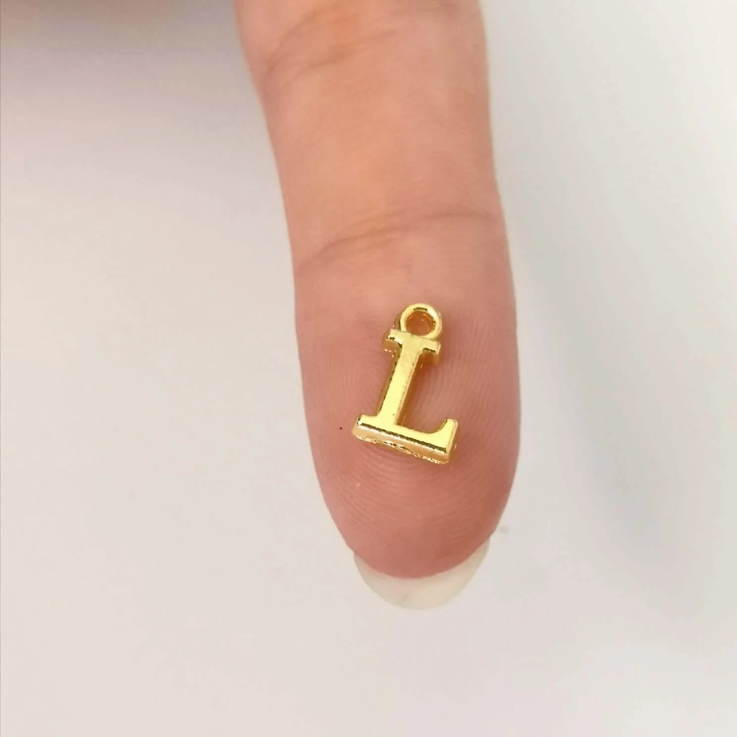 24Kt Gold Plated Brass Initial Charms - Image 13