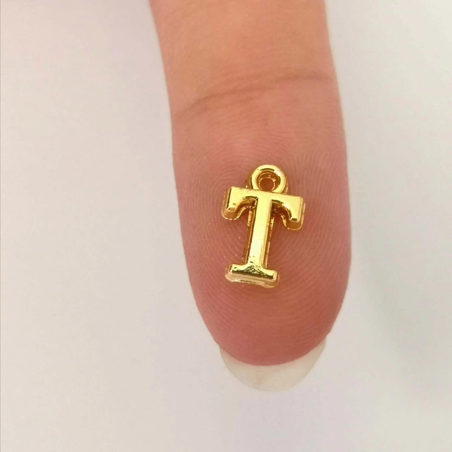 24Kt Gold Plated Brass Initial Charms - Image 20