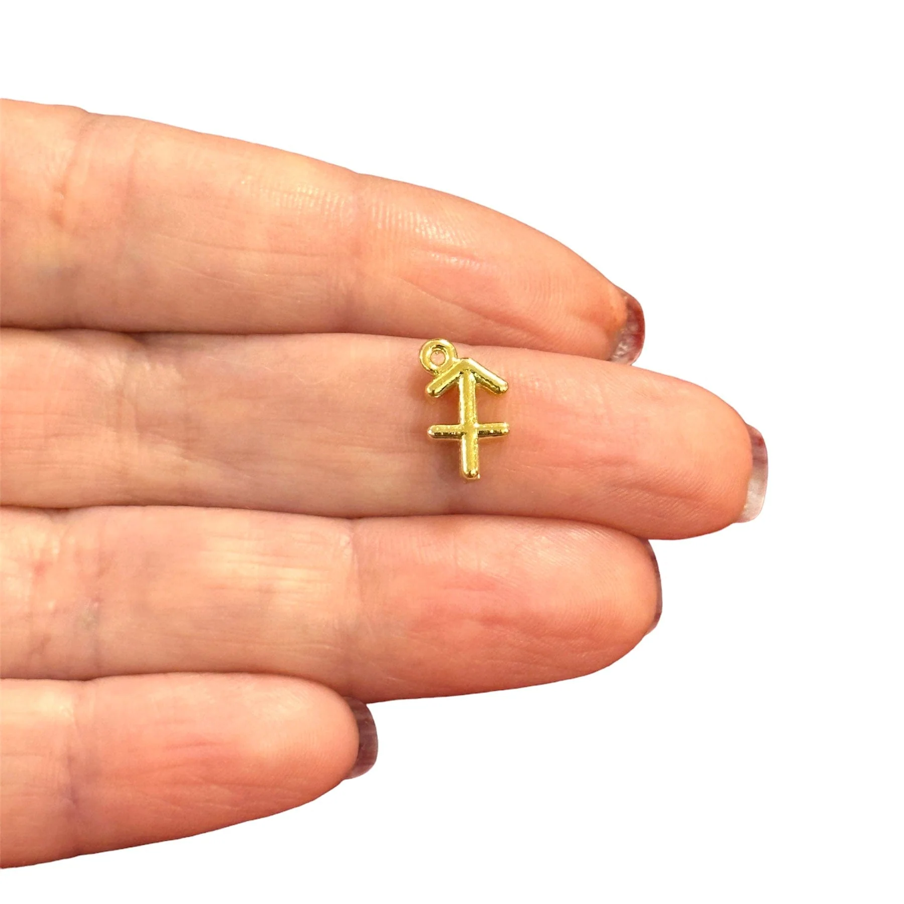 24Kt Gold Plated Brass Zodiac Horoscope Sign, - Image 5
