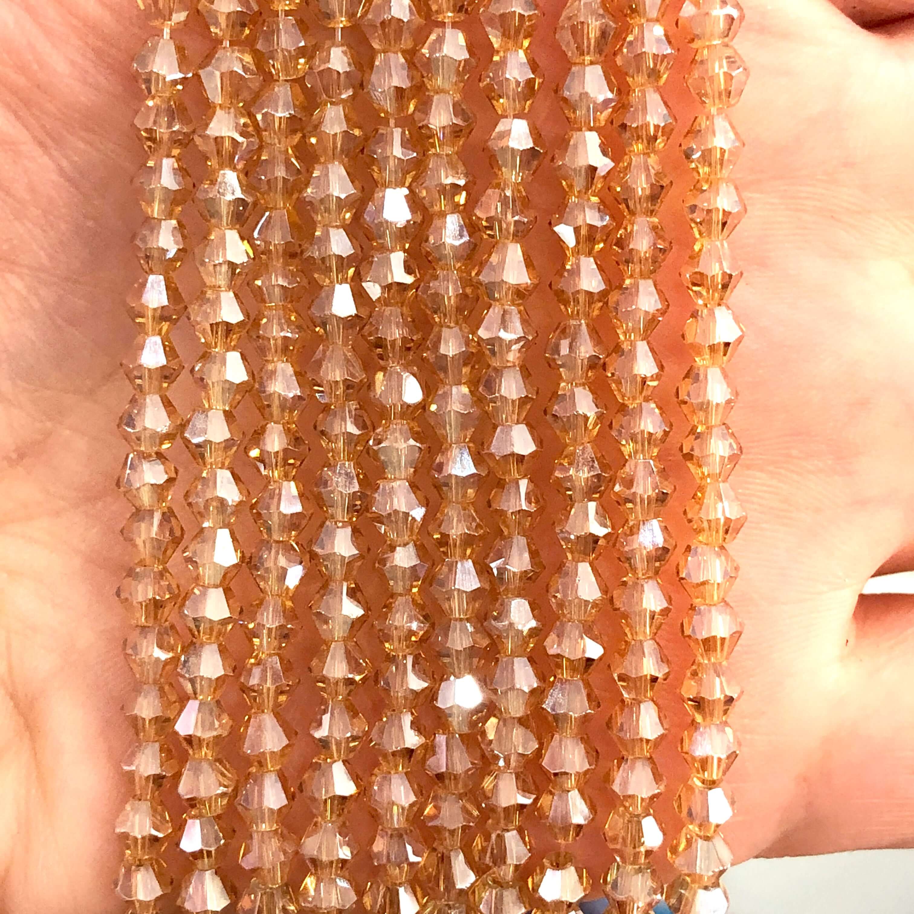 4mm Crystal Bicone Beads, PBC4B51