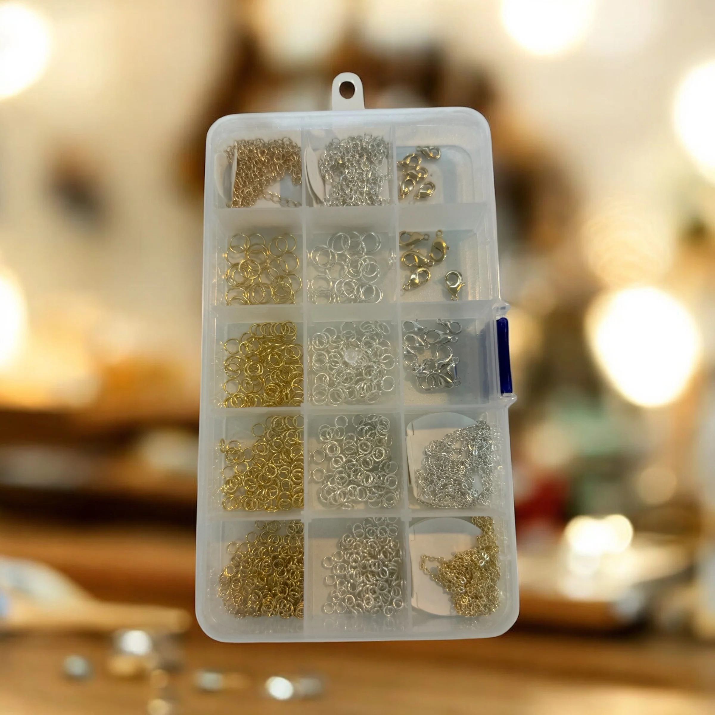 A Premium Jewellery-Making Essentials Findings Kit – Chains & Clasps Edition - Image 2