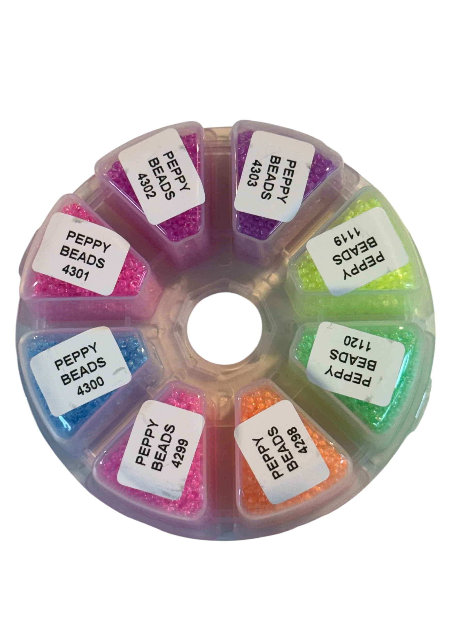 Authentic Miyuki Seed Beads 11-0 Luminous Colors Starter Kit 8 Colours,10g Each - Image 3