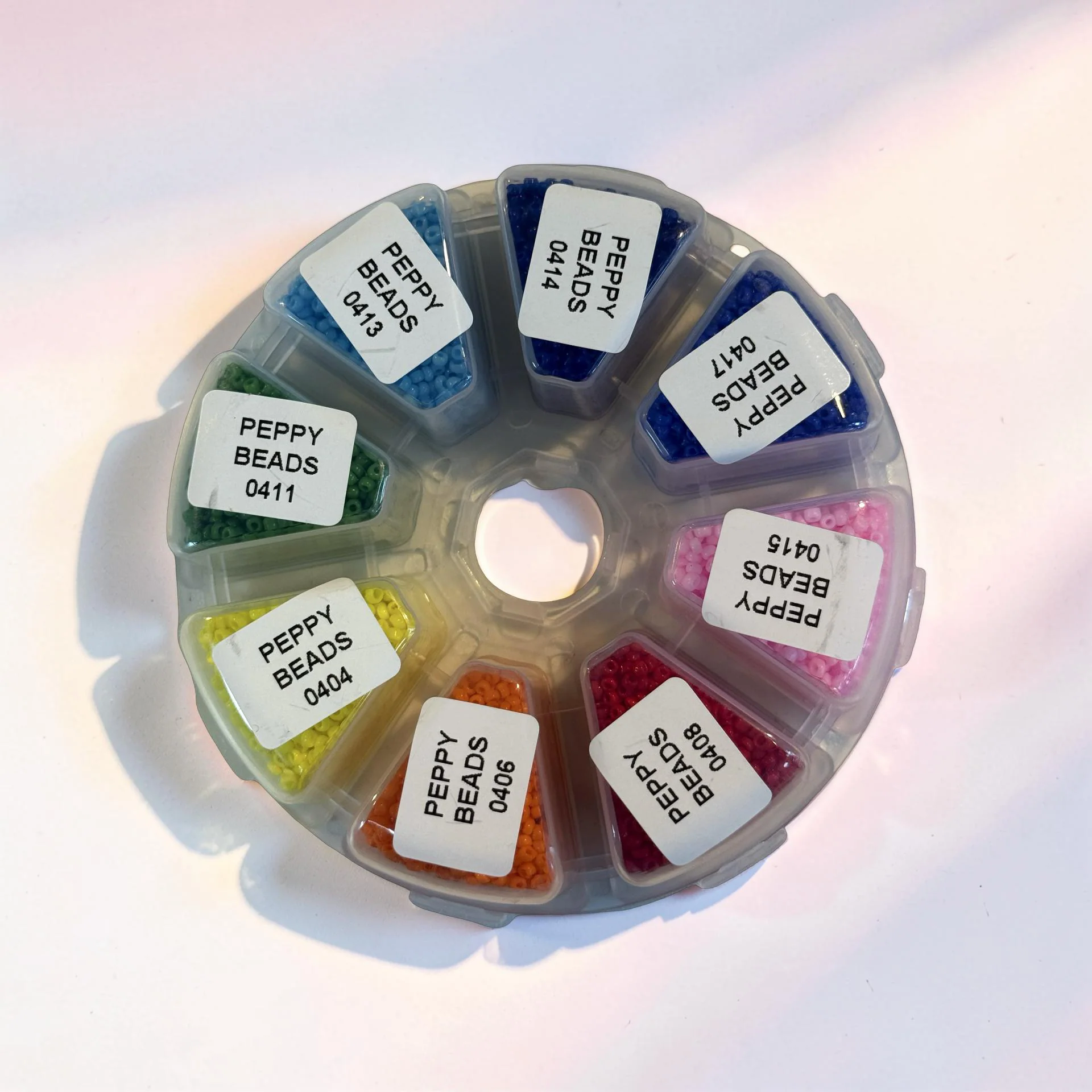Authentic Miyuki Seed Beads 11-0 Rainbow Starter Kit – 8 Colours, 10g Each, - Image 3