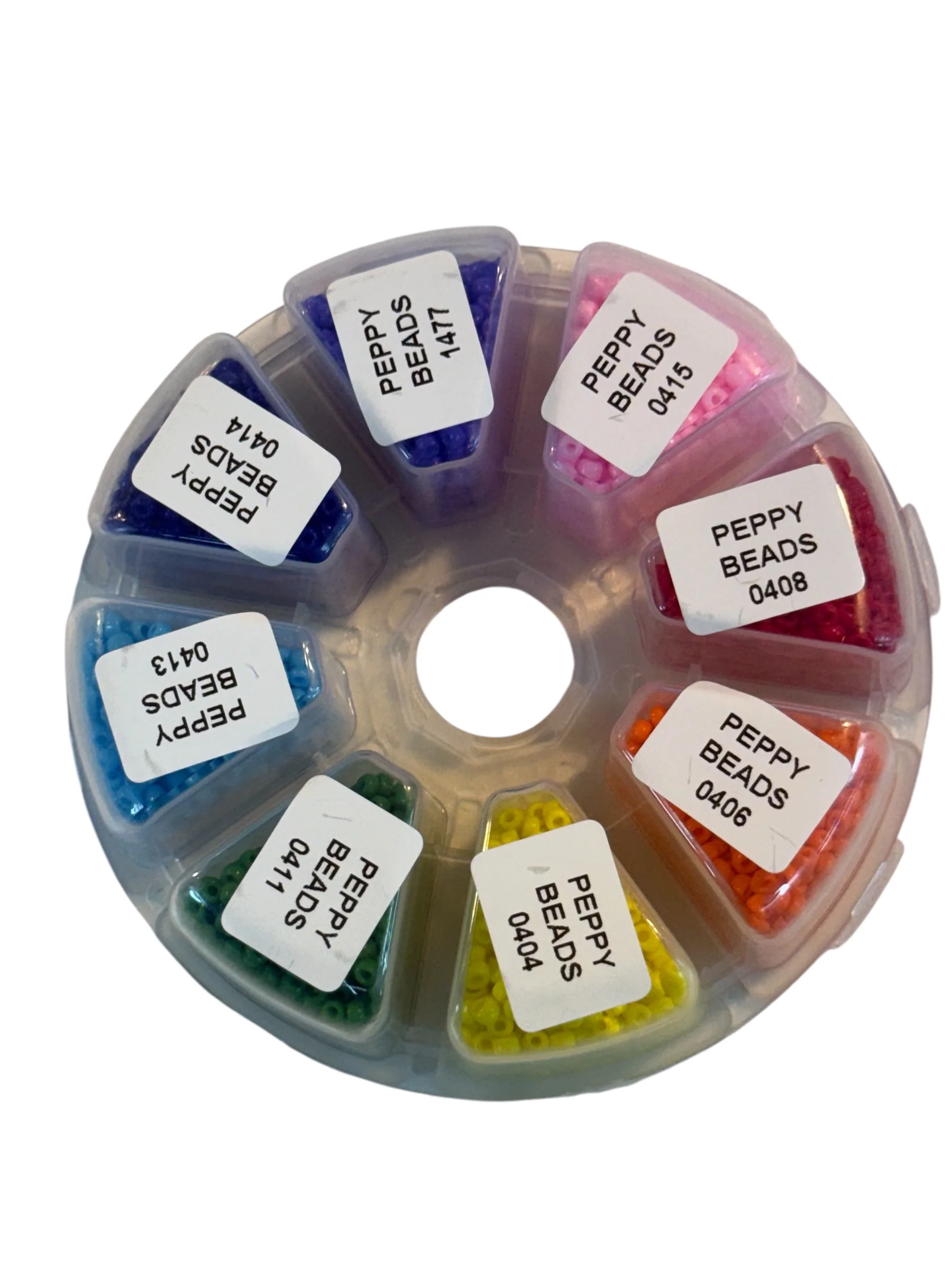 Authentic Miyuki Seed Beads 8-0 Rainbow Starter Kit 8 Colours,10g Each - Image 3