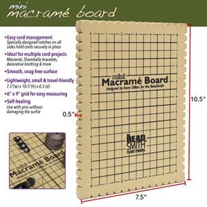 Beadsmith Macrame Board - Image 2