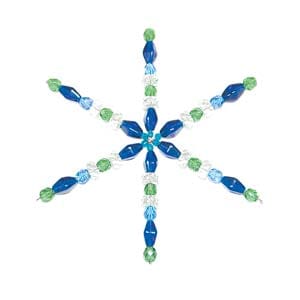 Christmas Snowflake Ornament Wire Form Set 3.75"-9.5cm,Christmas Decoration DIY Kit - Image 6