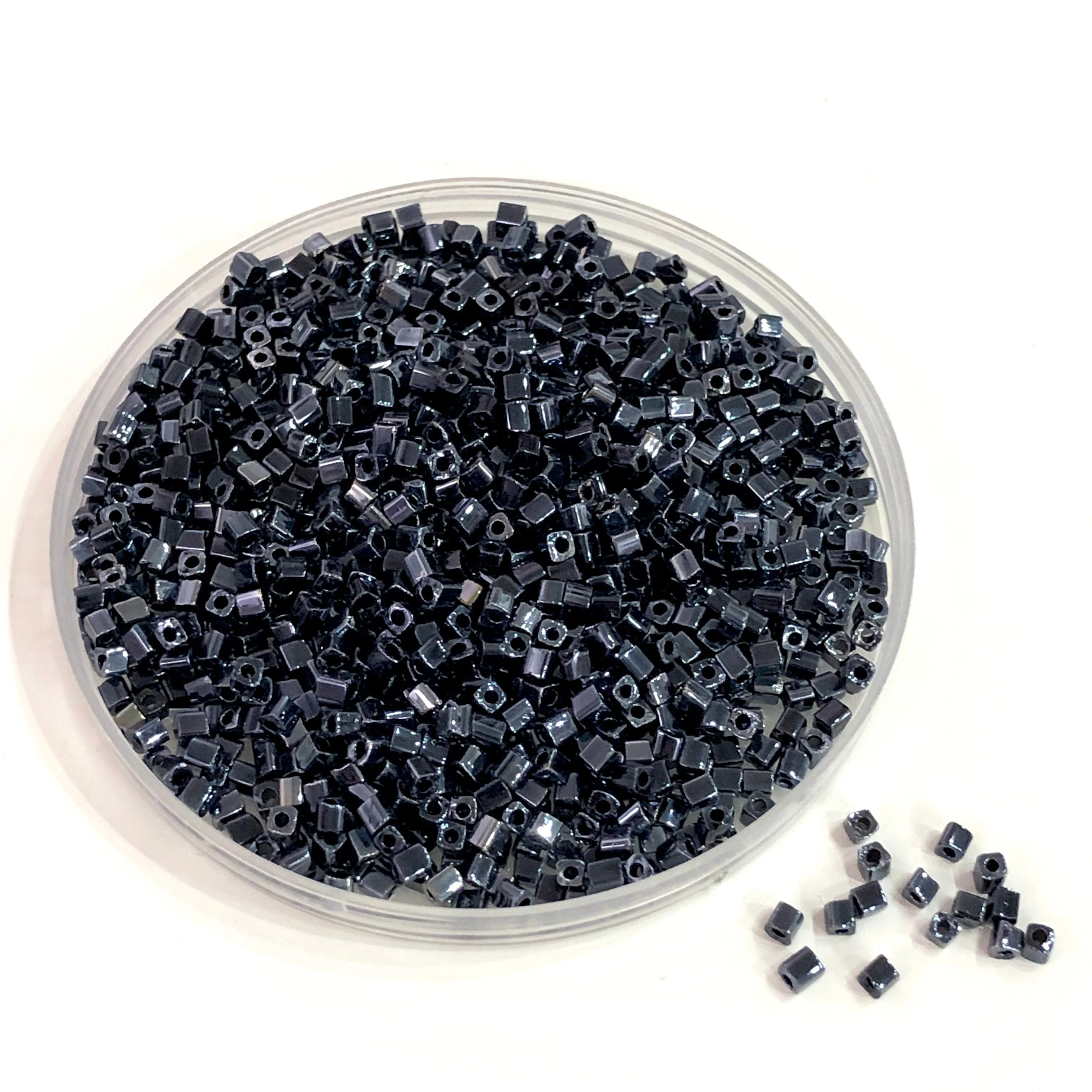 Cube Beads 2,5mm Glass Cube Beads,