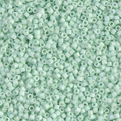 DB1526 Matted Opaque Light Mint AB, Miyuki Delica 11/0