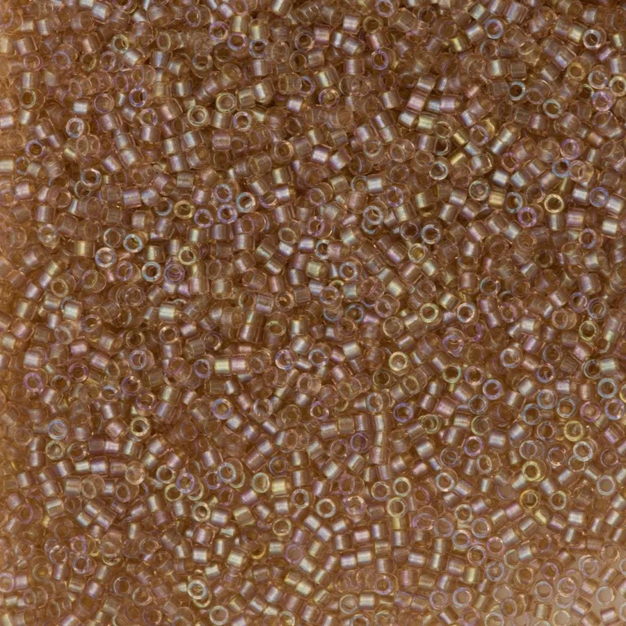DB2373 Fancy Lined Blush, Miyuki Delica 11/0