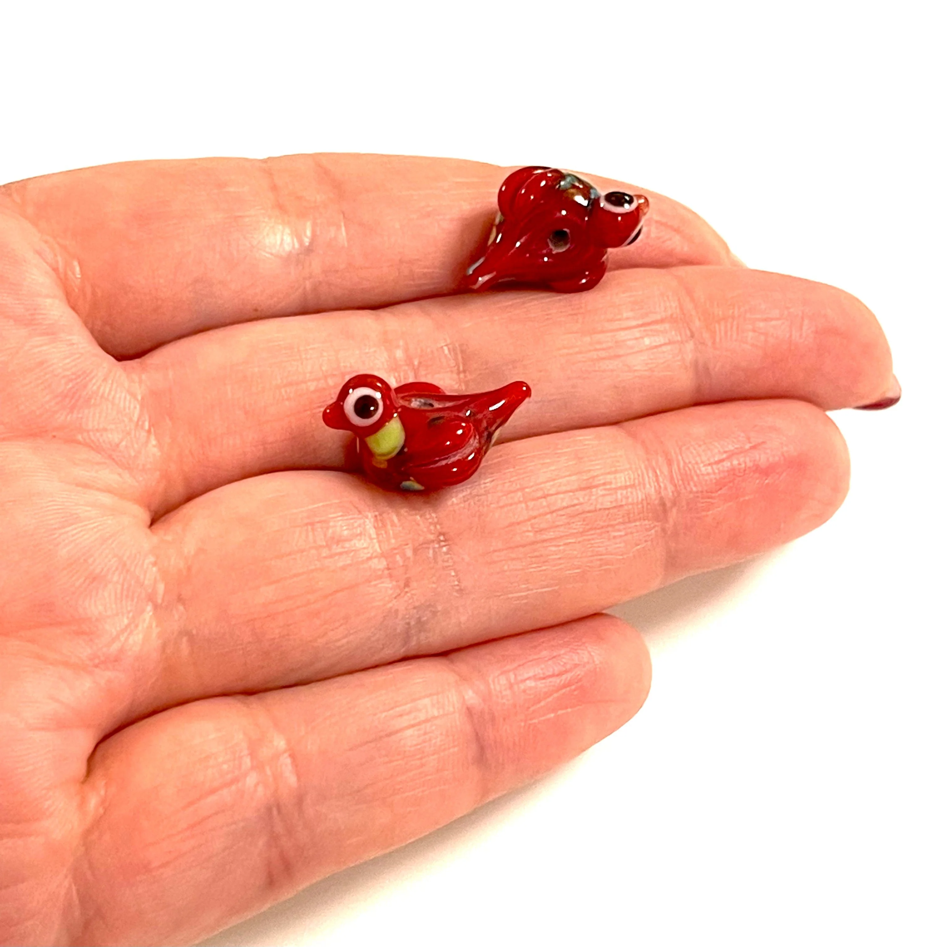 Hand Made Murano Glass Bird Charm - Image 2