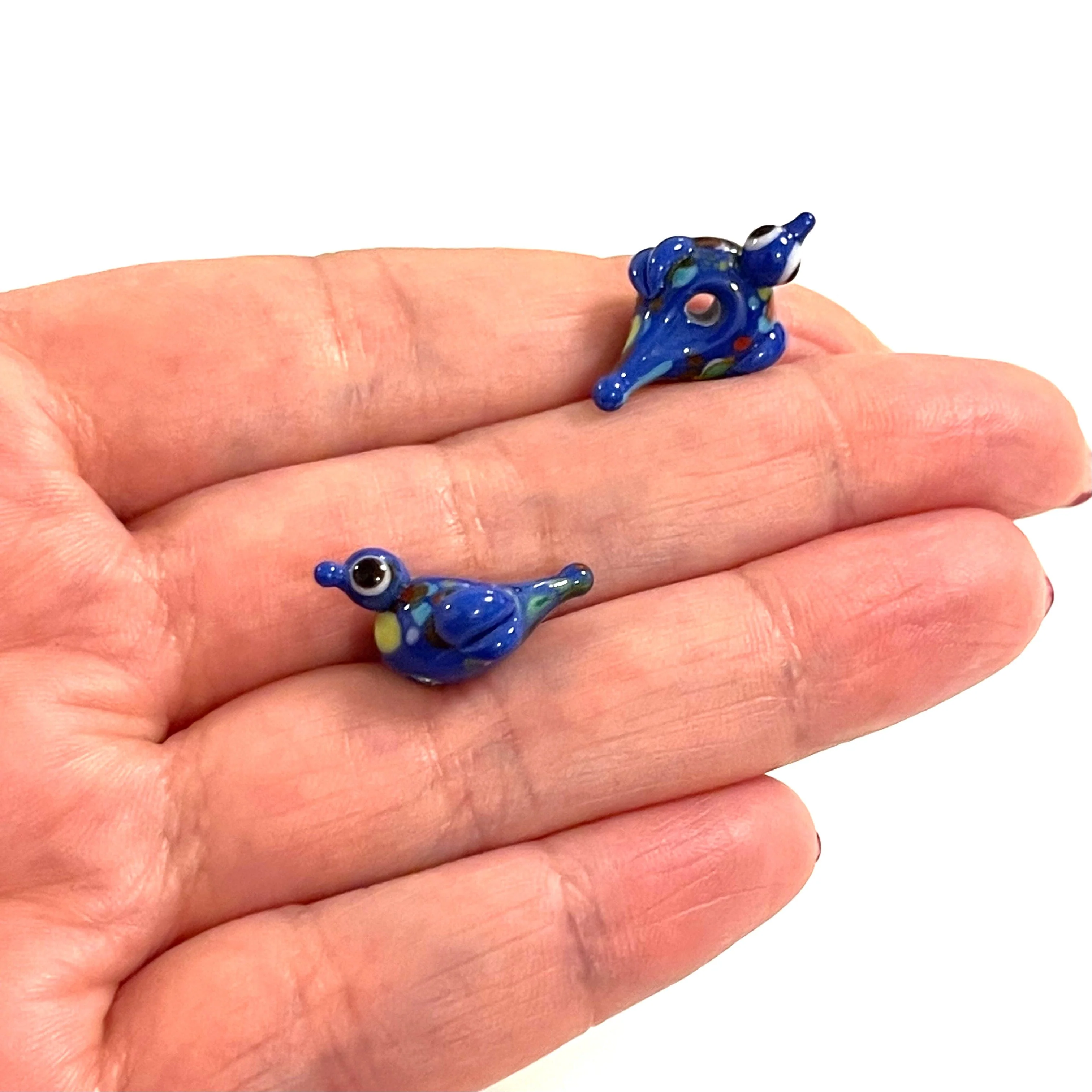 Hand Made Murano Glass Bird Charm - Image 2
