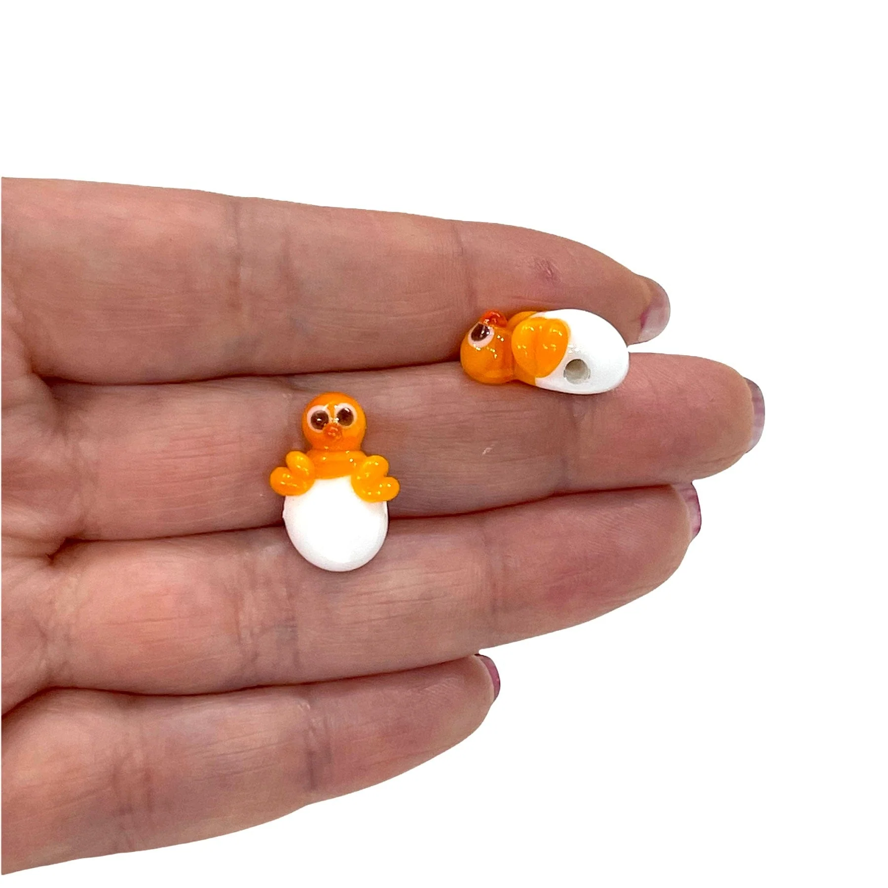 Hand Made Murano Glass Chick Charm