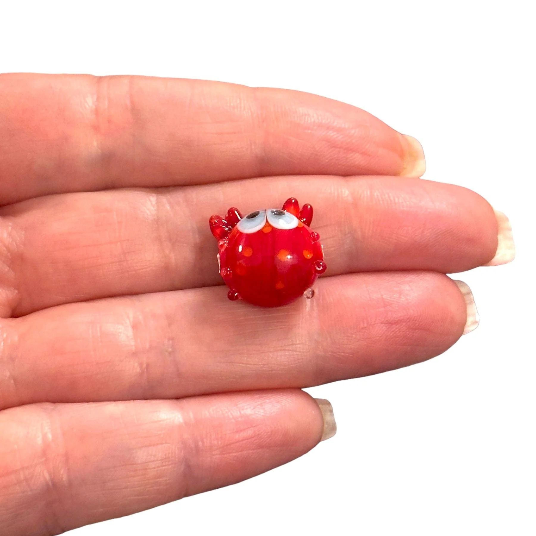 Hand Made Murano Glass Crab Charm - Image 2