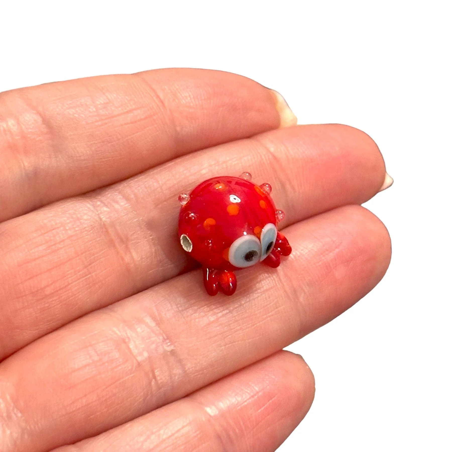 Hand Made Murano Glass Crab Charm - Image 3