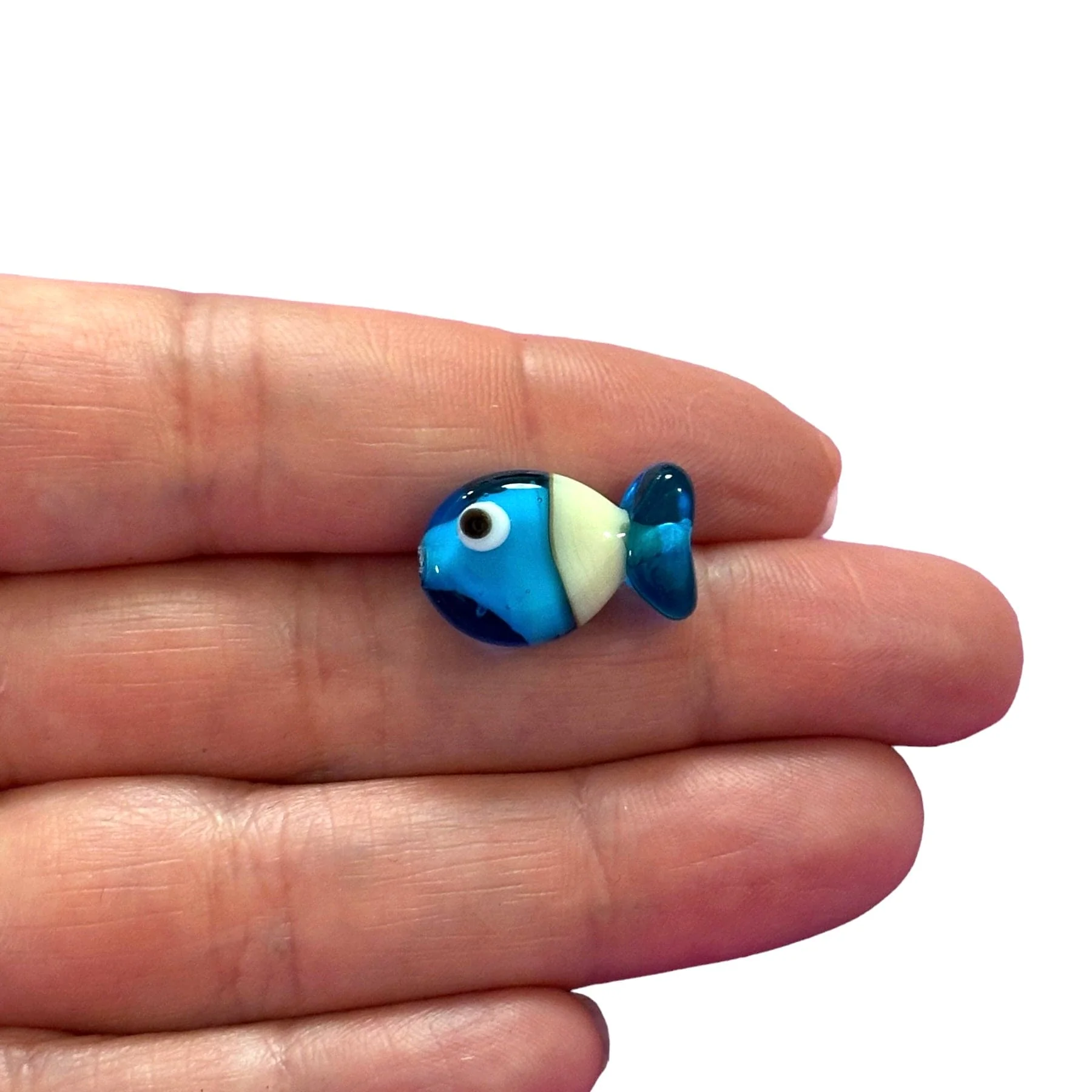 Hand Made Murano Glass Fish Charm