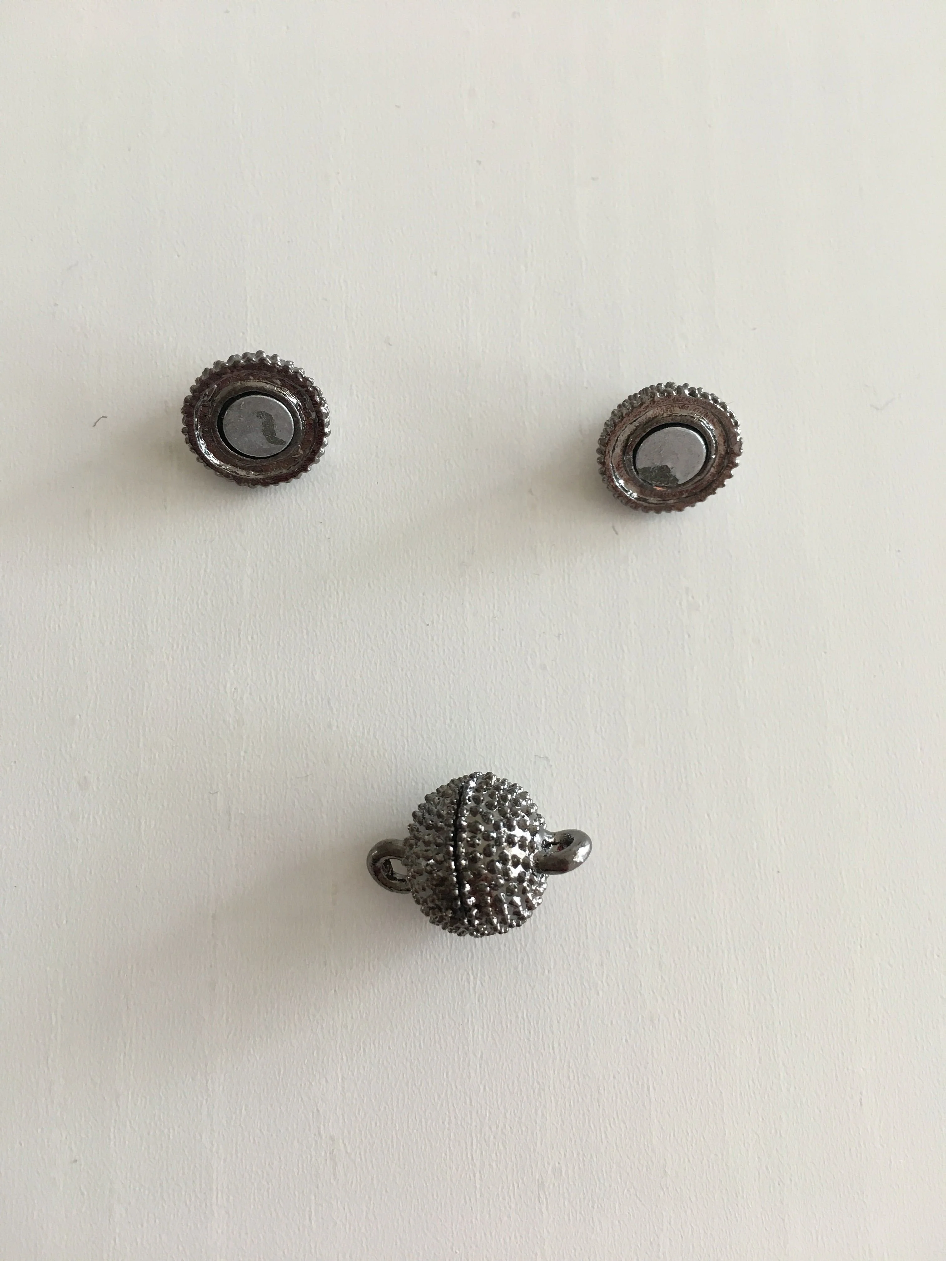 Magnetic Clasps, Magnetic Necklace Clasps, Magnetic Bracelet Clasps, Gold , Silver, Antique Gold, Copper, Gunmetal Magnetic Clasps - Image 3