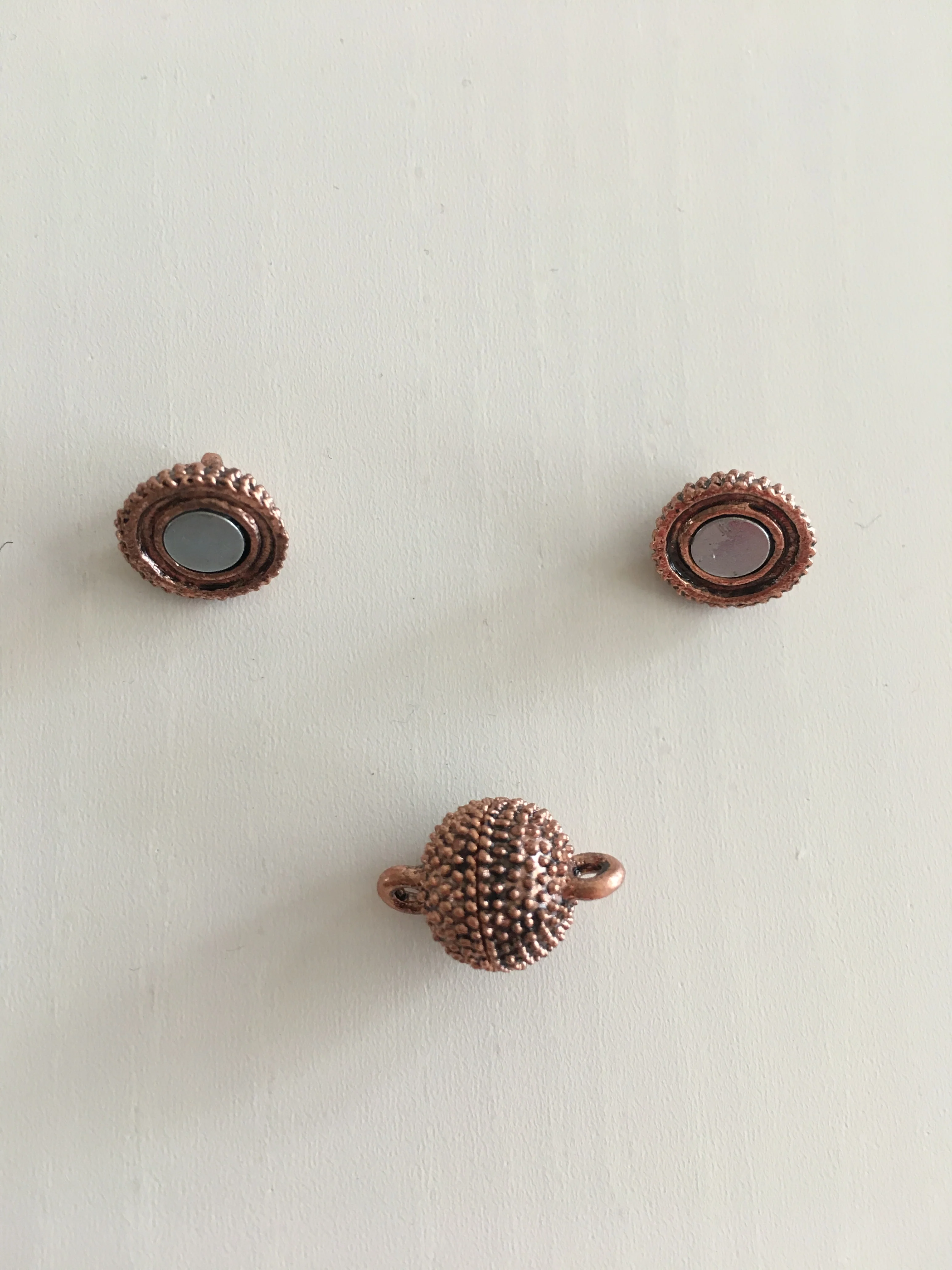 Magnetic Clasps, Magnetic Necklace Clasps, Magnetic Bracelet Clasps, Gold , Silver, Antique Gold, Copper, Gunmetal Magnetic Clasps - Image 5