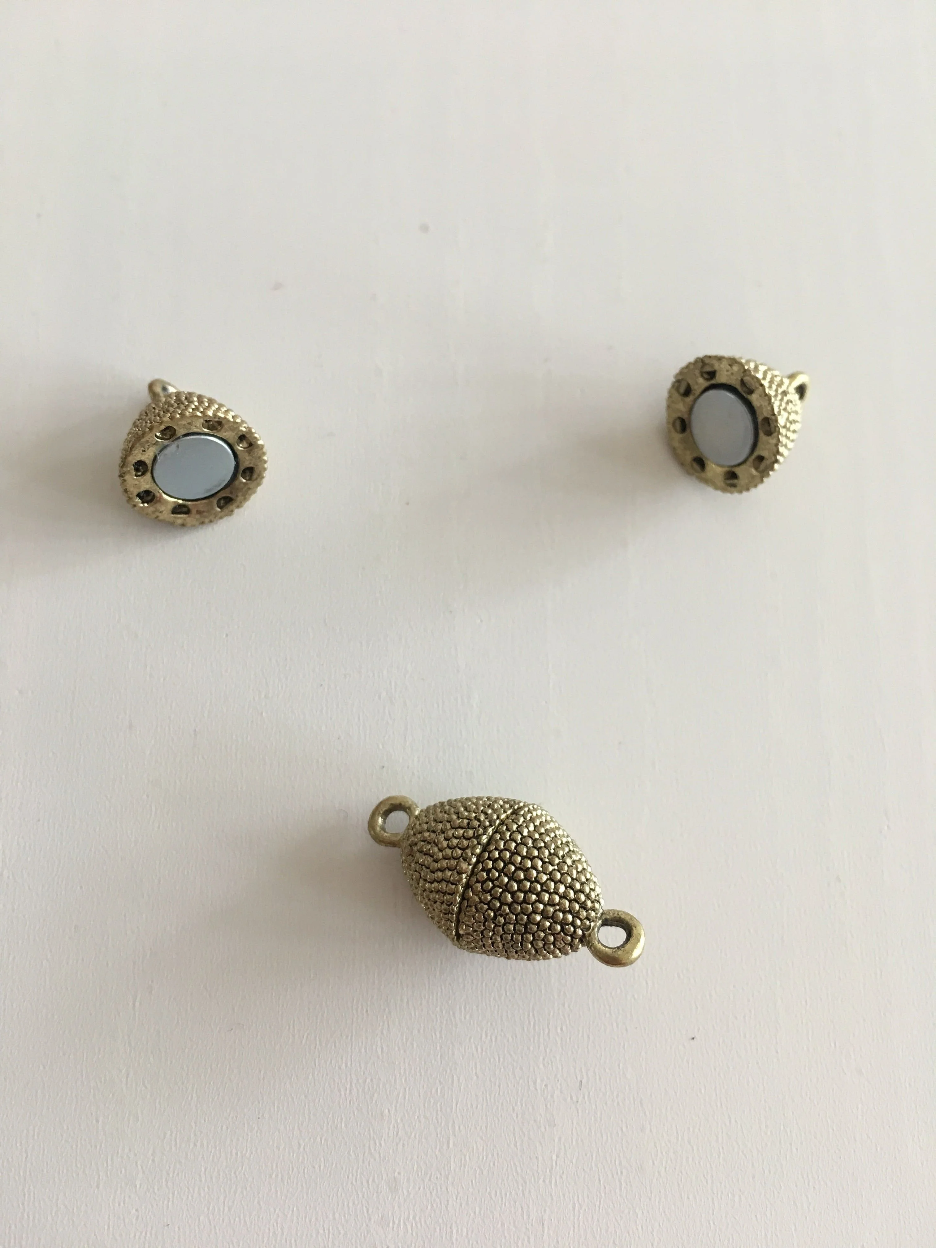 Magnetic Clasps, Magnetic Necklace Clasps, Magnetic Bracelet Clasps, Gold , Silver, Antique Gold, Copper, Gunmetal Magnetic Clasps - Image 5