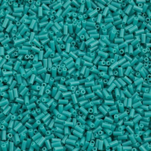 Miyuki Bugles size 3mm 0412 Opaque Turquoise 10 grams