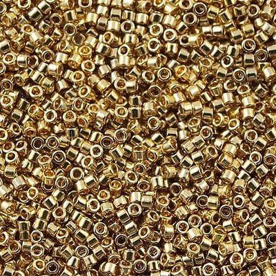 DB0034 24Kt lt. Gold Plated,Miyuki Delica 11/0