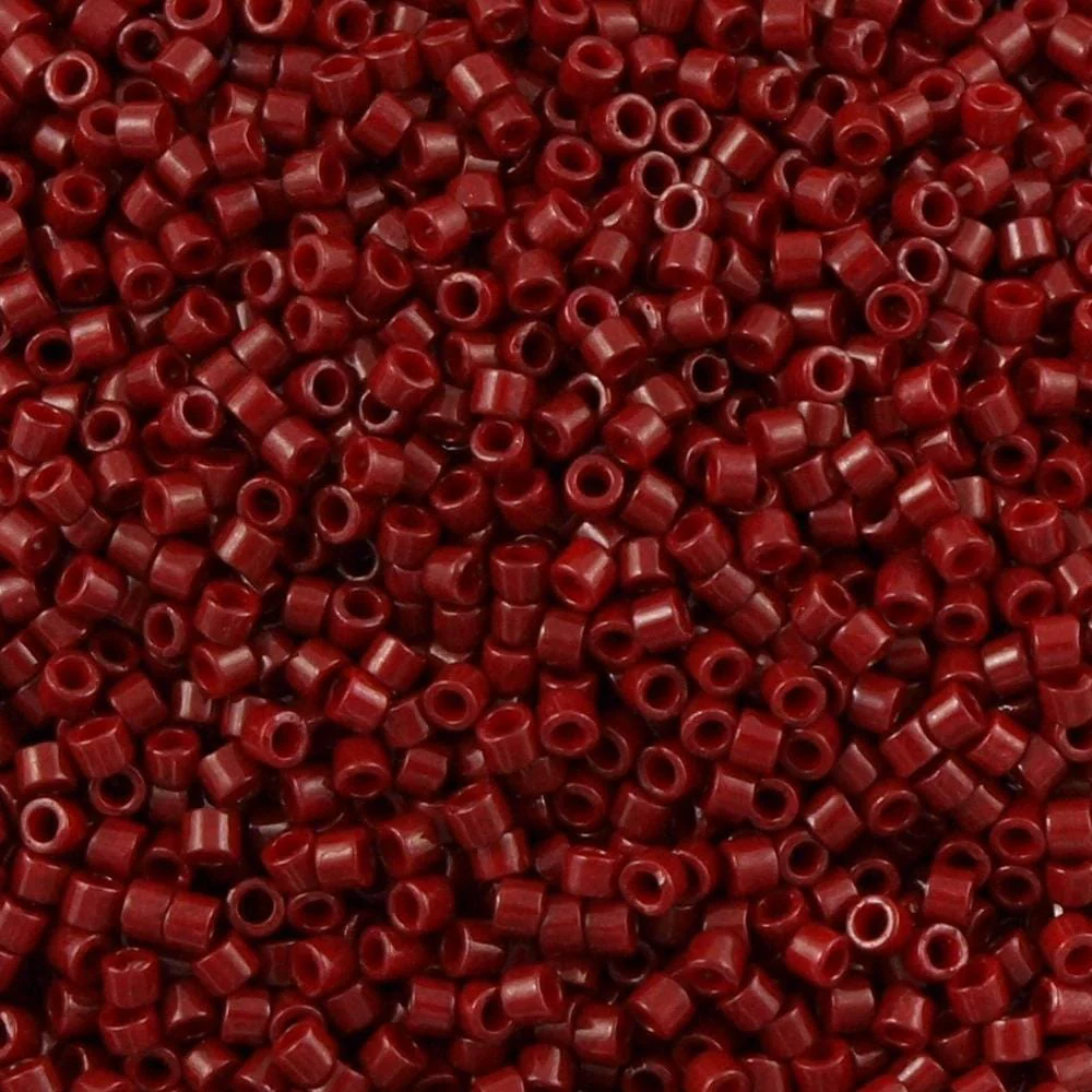 DB0654 Opaque Cranberry Dyed, Miyuki Delica 11/0