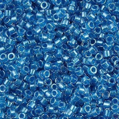 DB0905 - Sparkling Aqua Lined Crystal, Miyuki Delica 11/0