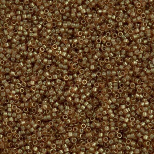 DB0102 - Gold Luster Rose, Miyuki Delica 11/0