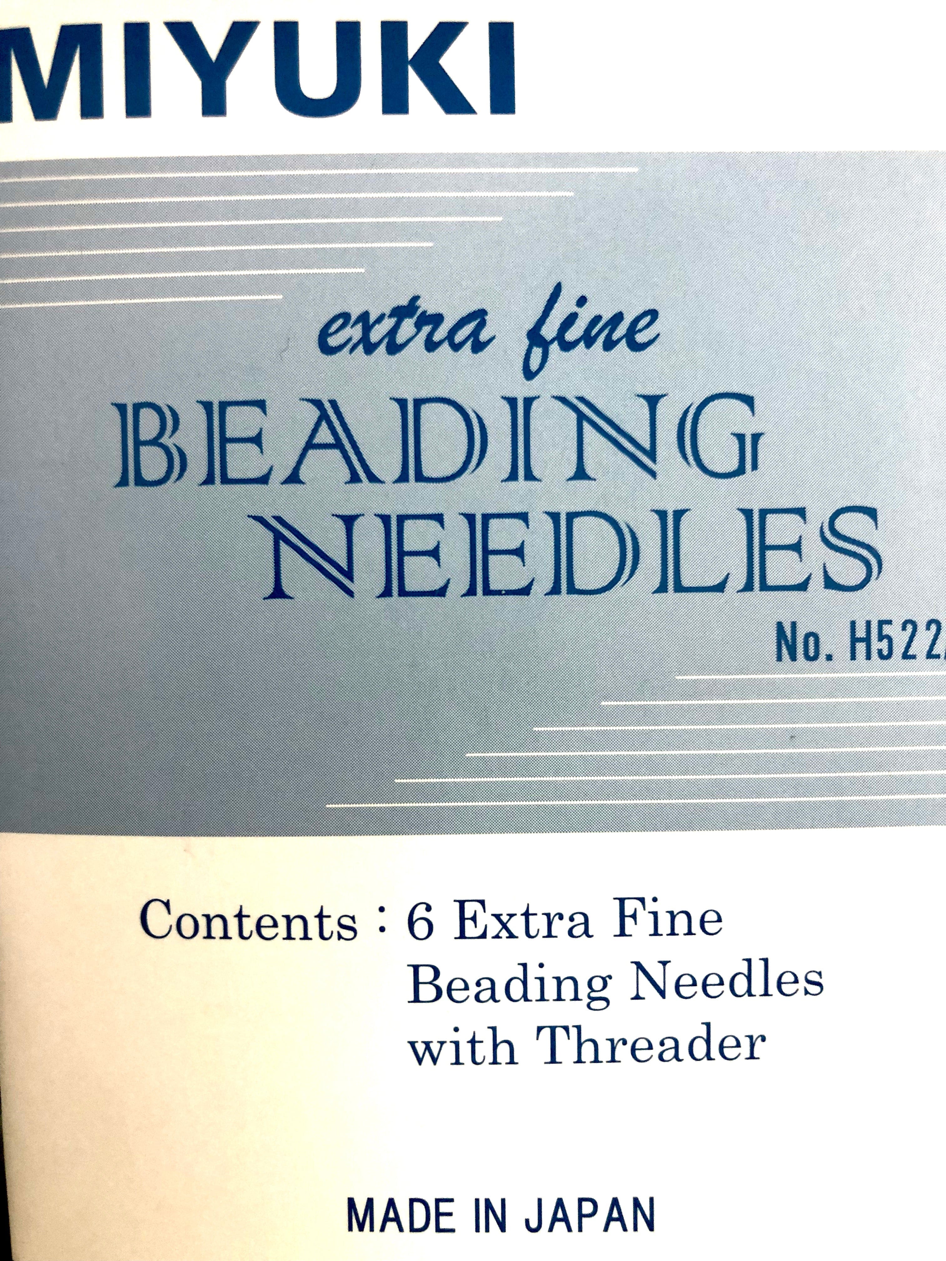 Miyuki Extra Fine Beading Needle (6 Pcs)