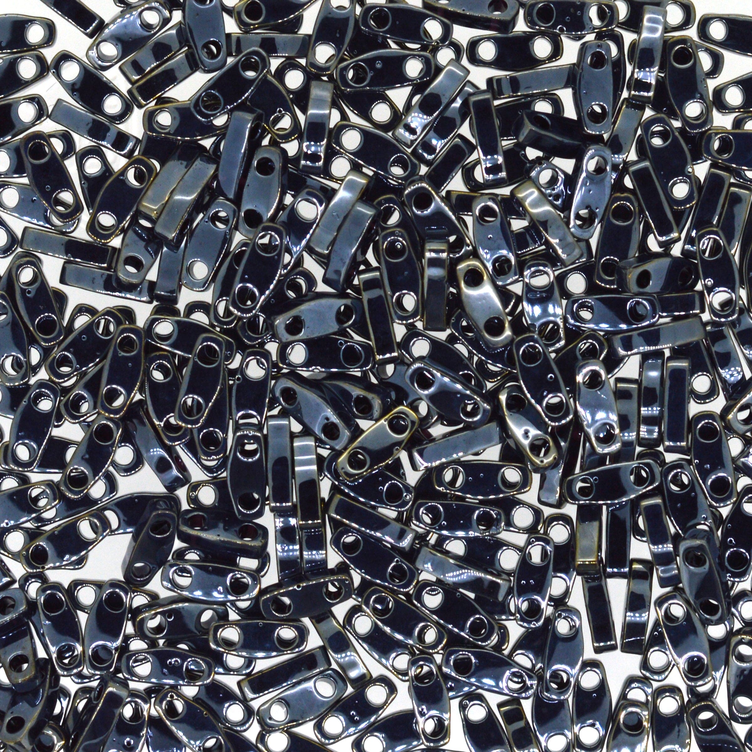 Miyuki Quarter Tila Beads 0464 Light Gunmetal,