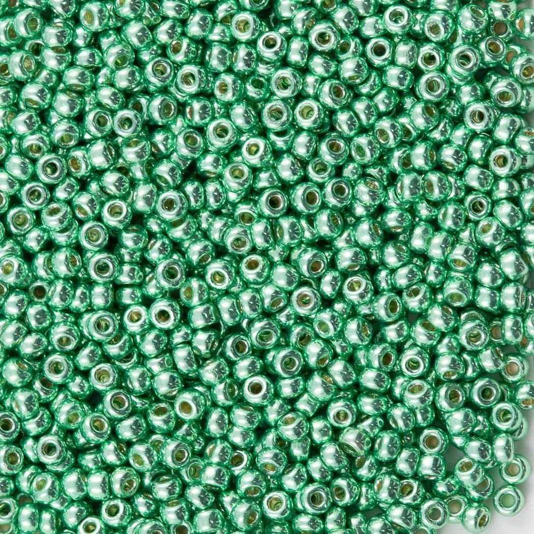 Miyuki Seed Beads 11/0  Duracoat Galvanized Mint, 4214-NEW!!!