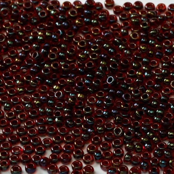 Miyuki Seed Beads 11/0 Garnet Lined Ruby AB ,0367-NEW!!!