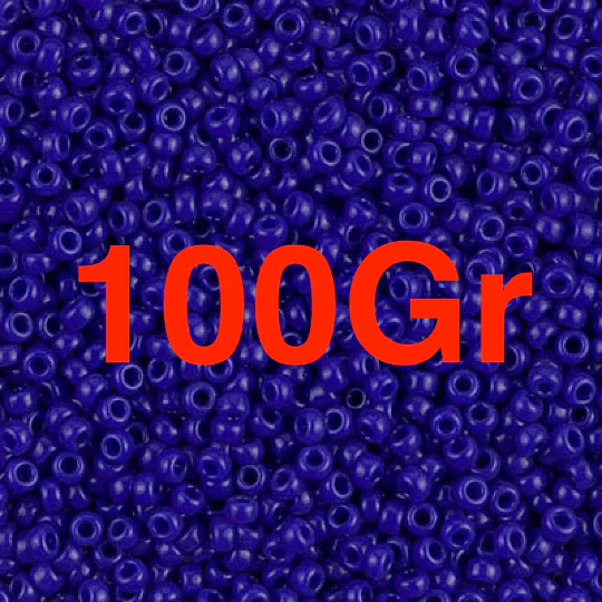 Miyuki Seed Beads 11/0 Opaque Cobalt ,0414-NEW!!! - Image 3
