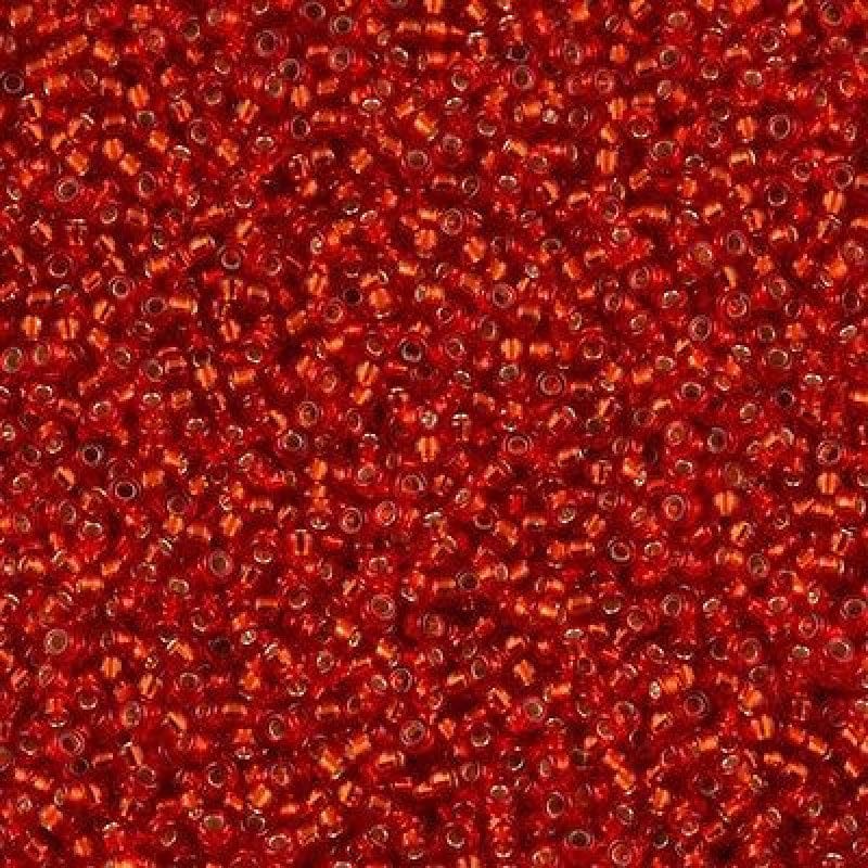 Miyuki Seed Beads 11/0 Red Silver Lined , 0010-NEW!!!