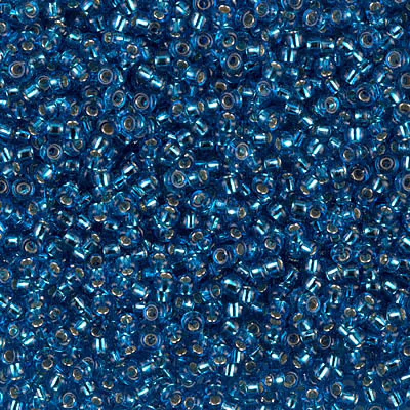 Miyuki Seed Beads 11/0 Silver Lined Capri Blue  , 0025-NEW!!!