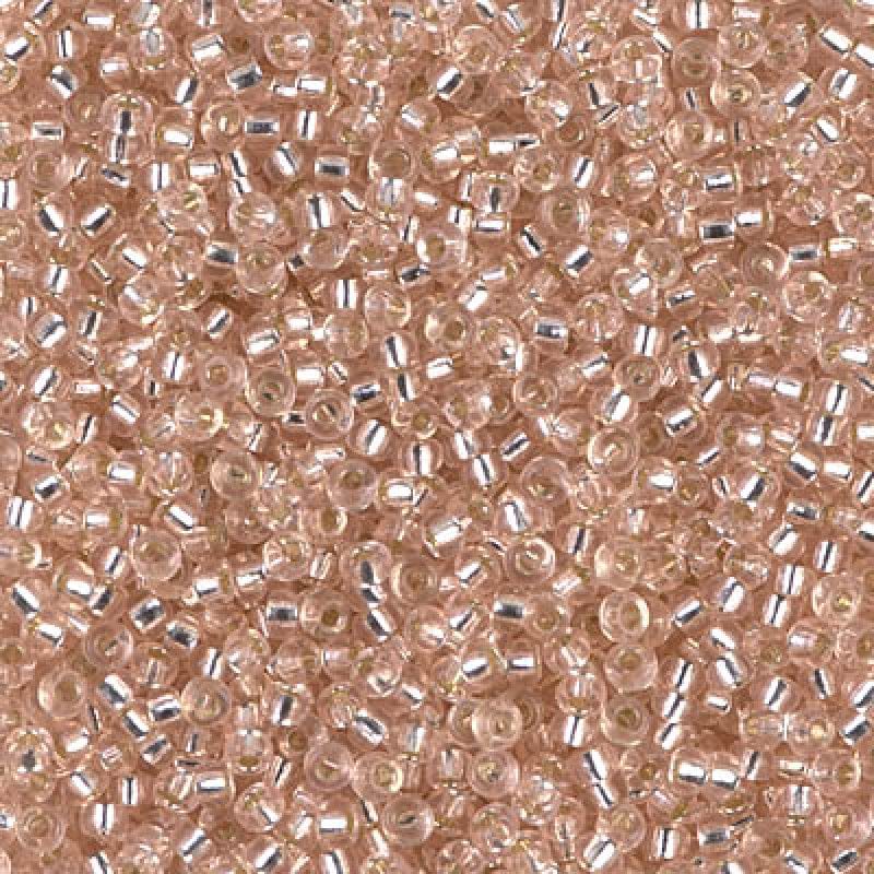 Miyuki Seed Beads 11/0 Silver Lined Lt Blush  , 0023-NEW!!!