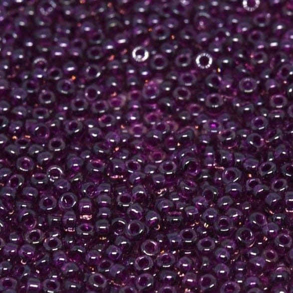 Miyuki Seed Beads 11/0 Transparent Luster Raspberry, 2236-NEW!!!