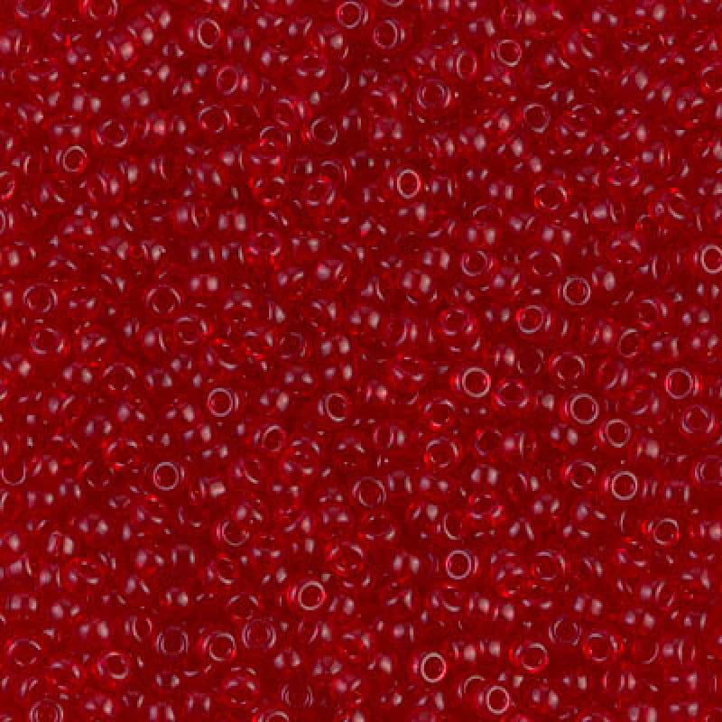 Miyuki Seed Beads 11/0 Transparent Red ,0141-NEW!!!