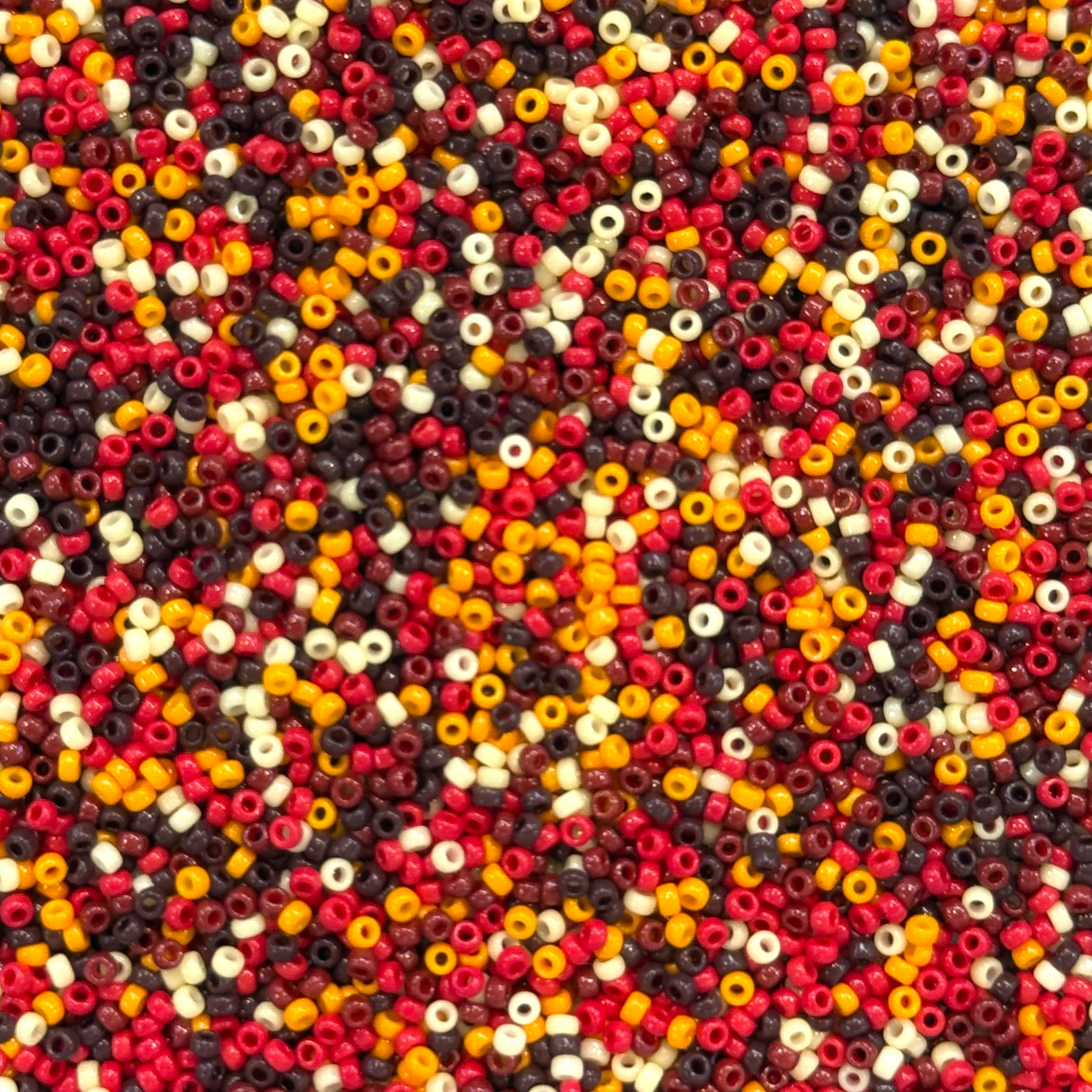Miyuki Seed Beads 15/0, Autumn Spice Medley Mix, 5Gr Pack-NEW!!!