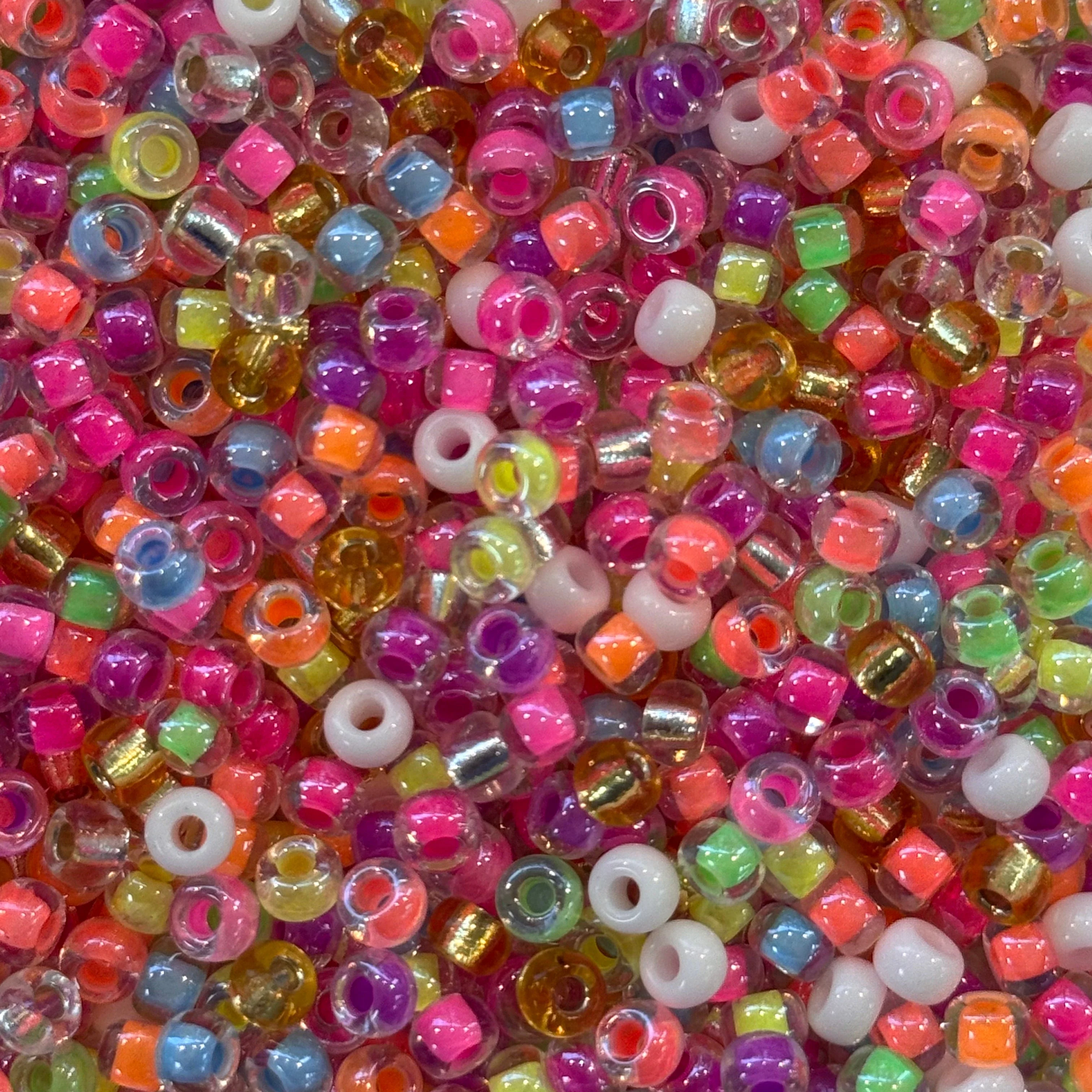 Miyuki Seed Beads 6/0 Candy Carnival Sparkle Mix  (10g Pack)