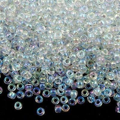 Miyuki Seed Beads 8/0 Crystal AB, 0250
