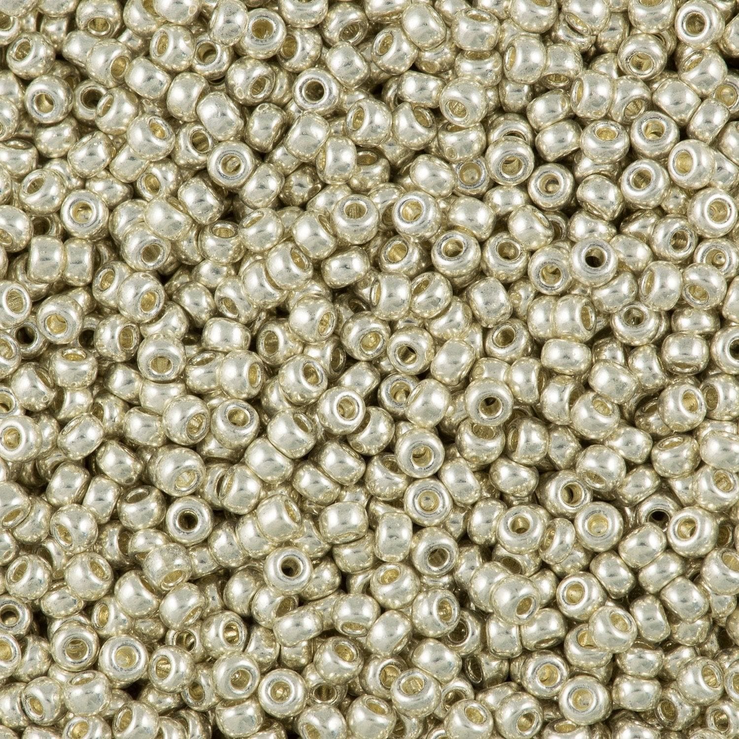 Miyuki Seed Beads 8/0 Galvanized Silver, 1051(0181)