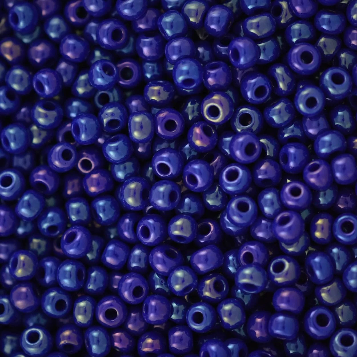 Miyuki Seed Beads 8/0 Opaque Cobalt Luster  ,1945