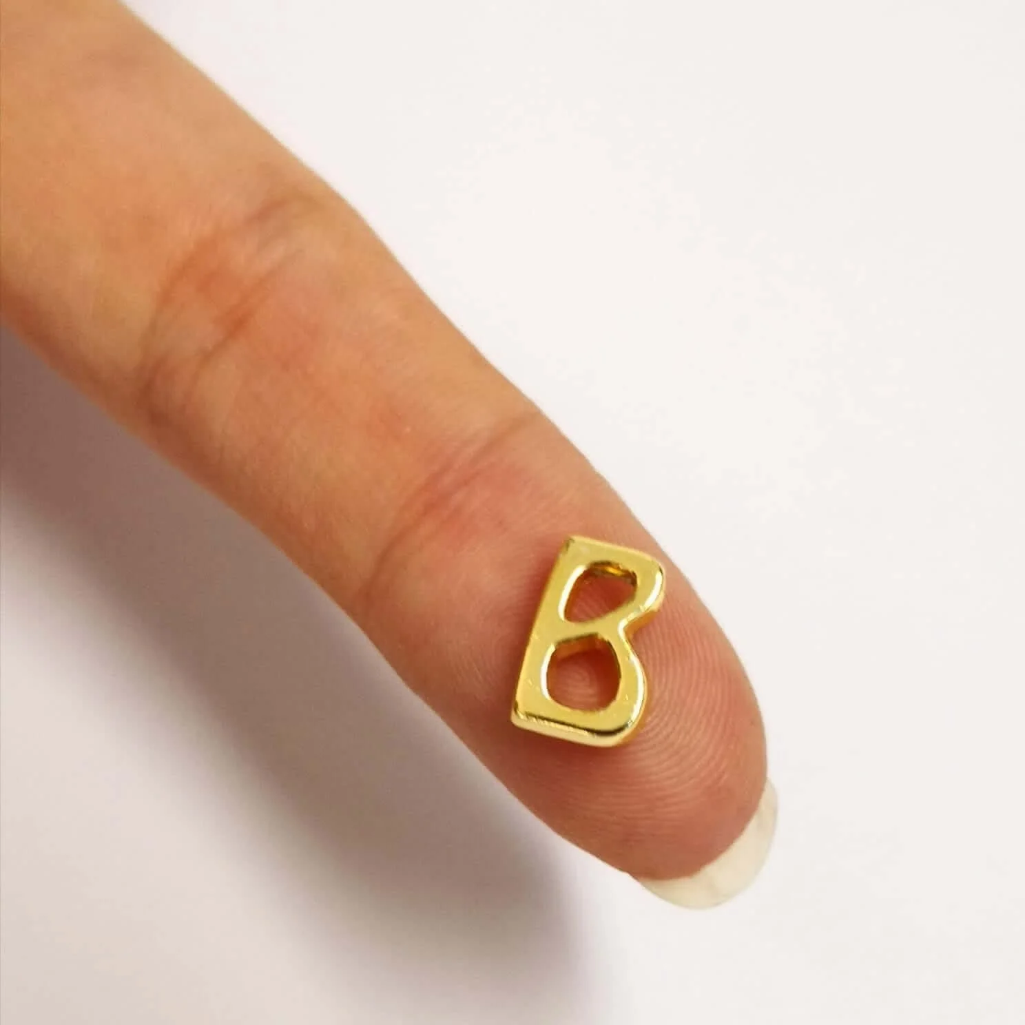 NEW!!! 24Kt Gold Plated Initial Charms, Gold Alphabet Letter Charms - Image 11