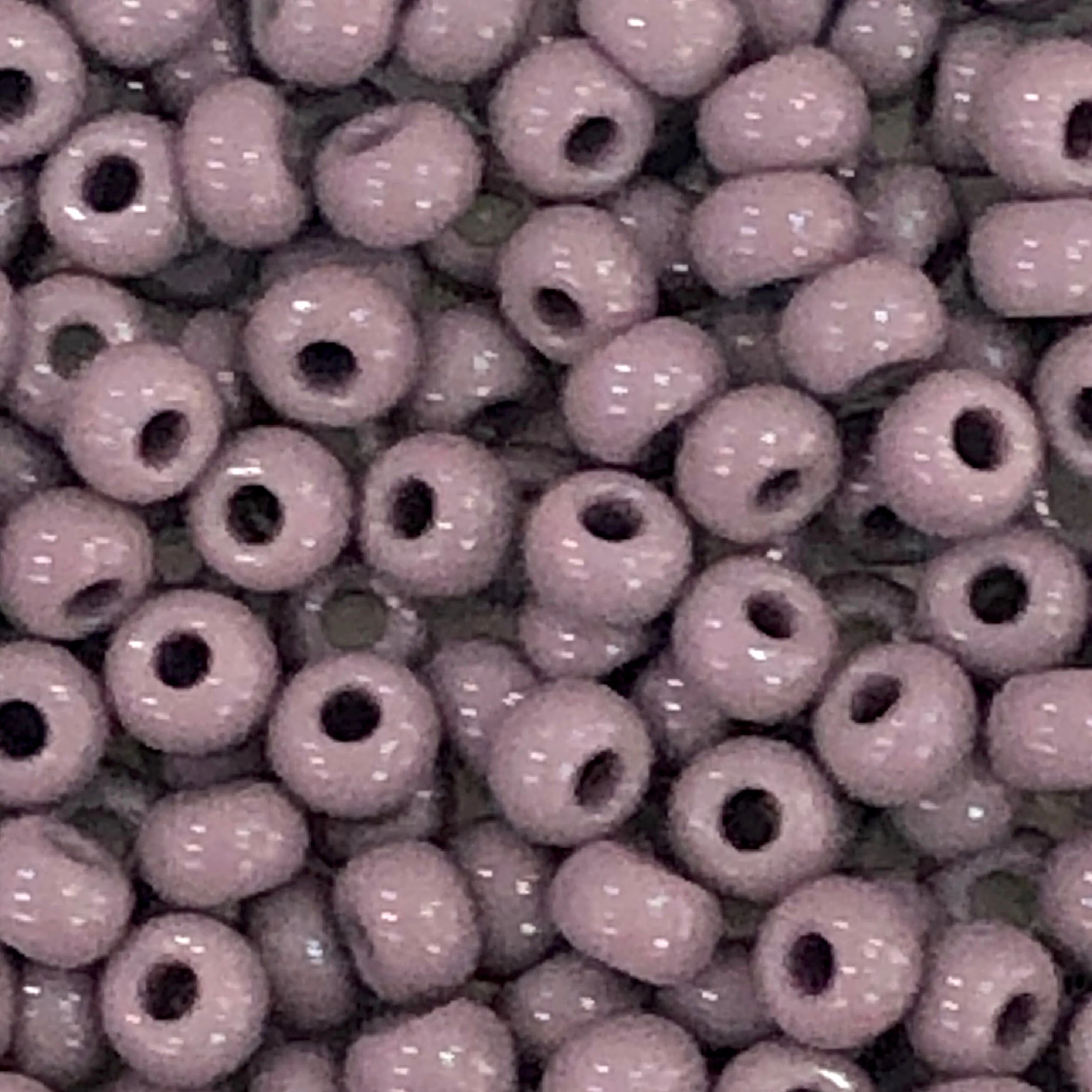 Preciosa Seed Beads 8/0 23020 Opaque Violet ,Rocailles-Round Hole-20 Gr - Image 2