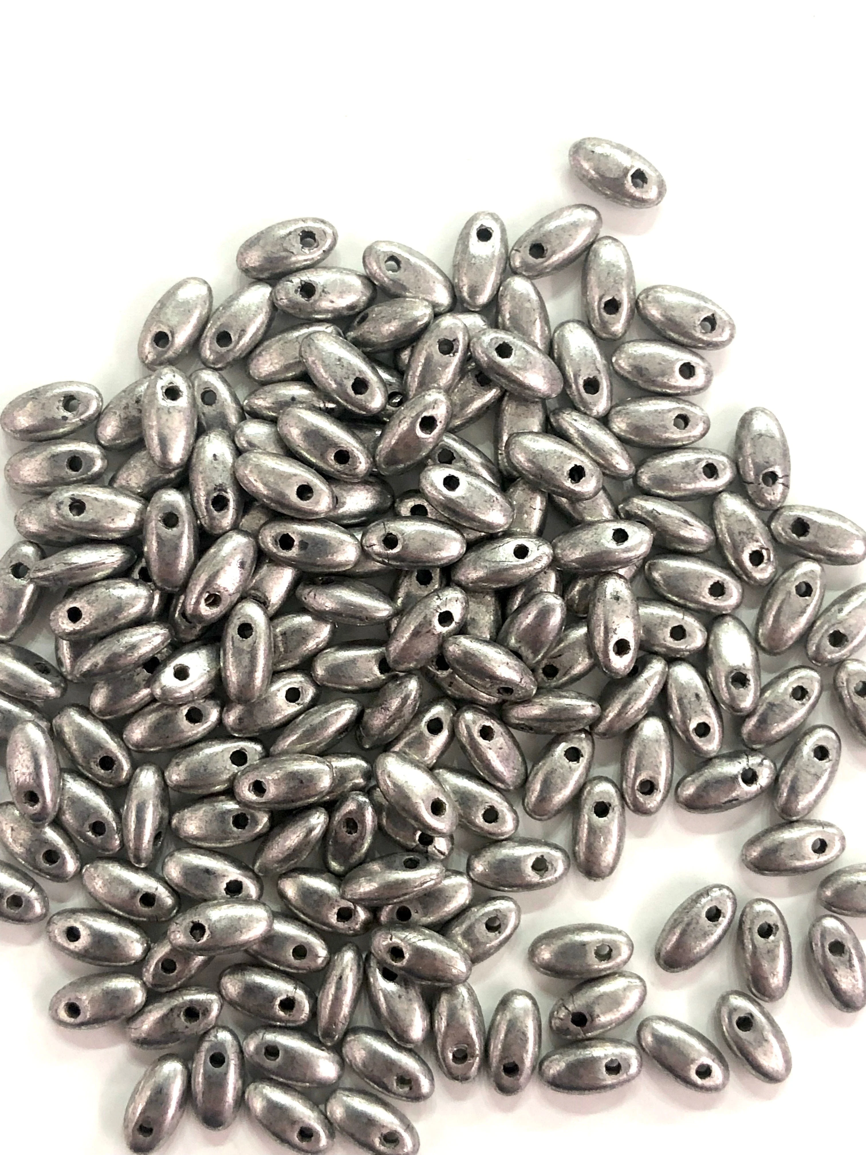 Rice Beads, Glass Rice Beads,Glass Beads, 50 gr pack - Image 2