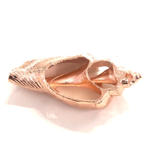 Rose Gold Plated Sea Shell Charm - Image 2